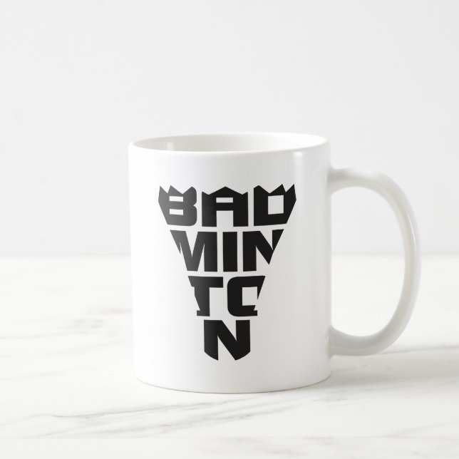 Badminton Mug (Right)