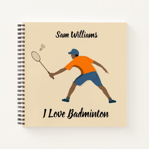 Badminton Notebook