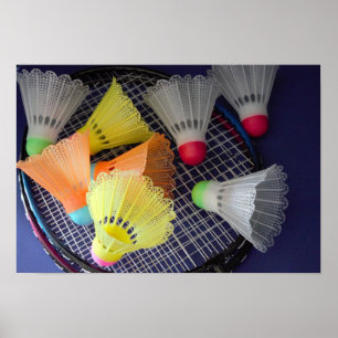Badminton Photo Poster