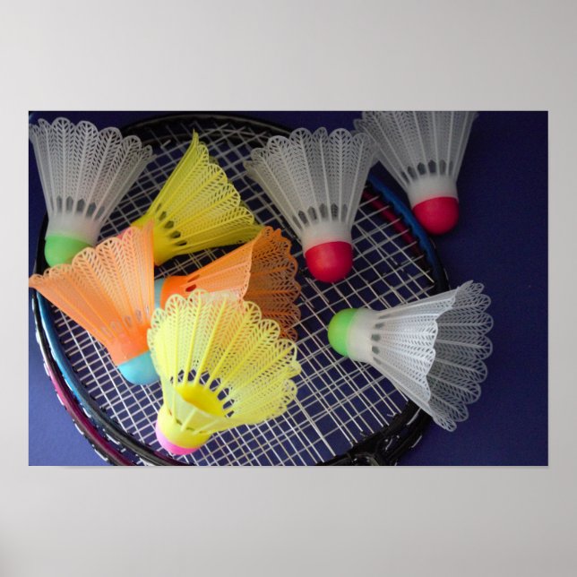 Badminton Photo Poster (Front)