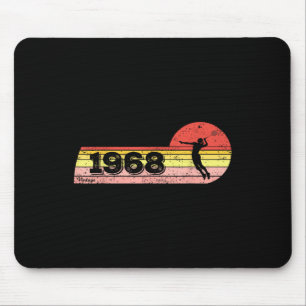 Badminton-player Born 1968 Birthday Vintage Women Mouse Pad
