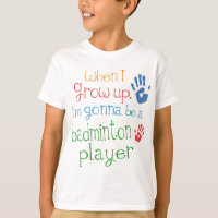Badminton Player (Future) Infant Baby T-Shirt