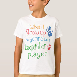 Badminton Player (Future) Infant Baby T-Shirt