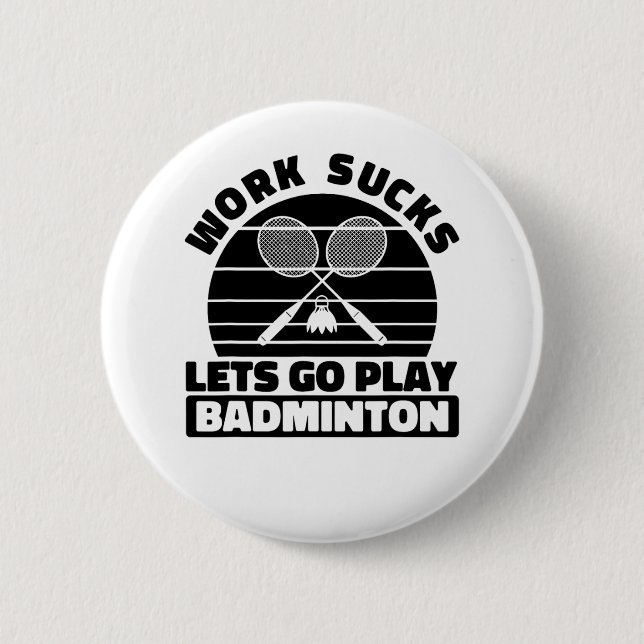 Badminton Player Racket - Team Court Racquet Shutt Button (Front)