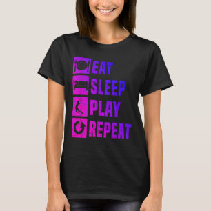 Badminton Player Squash Mens Badminton Shuttle  T-Shirt