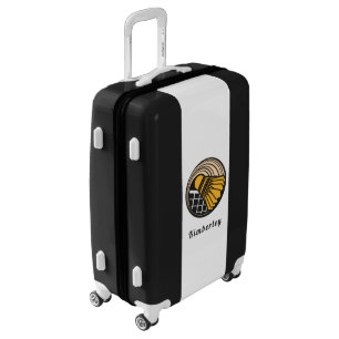 Badminton Players Name Birdie Personalized Sporty Luggage