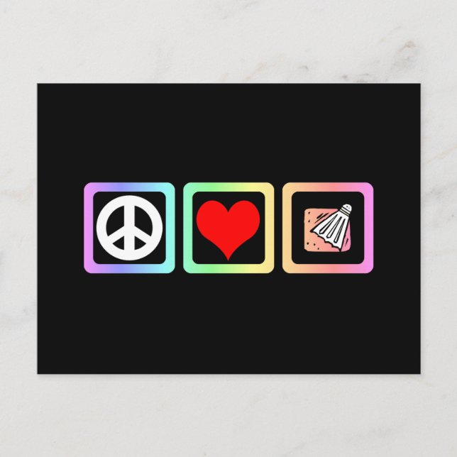 Badminton Postcard (Front)