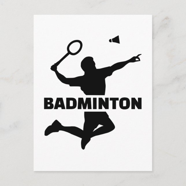 Badminton Postcard (Front)