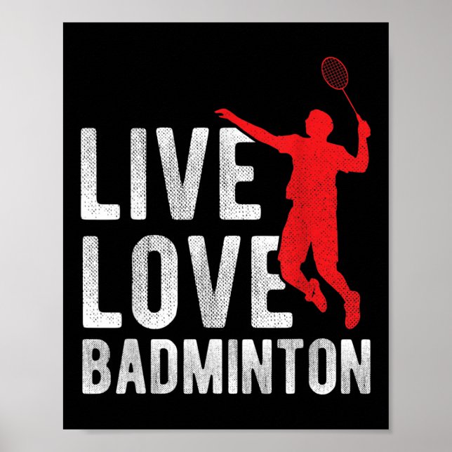 Badminton  poster (Front)