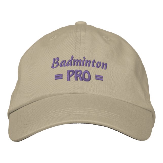 Badminton PRO cap (Front)