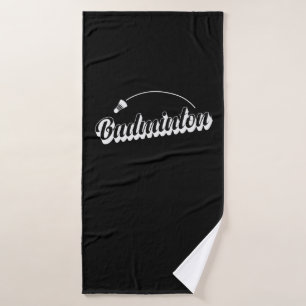 badminton racket badminton Federball Sport Bath Towel