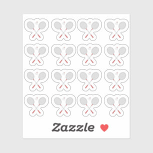 Badminton Racket Ball Sports Reminder Bujo Planner Sticker