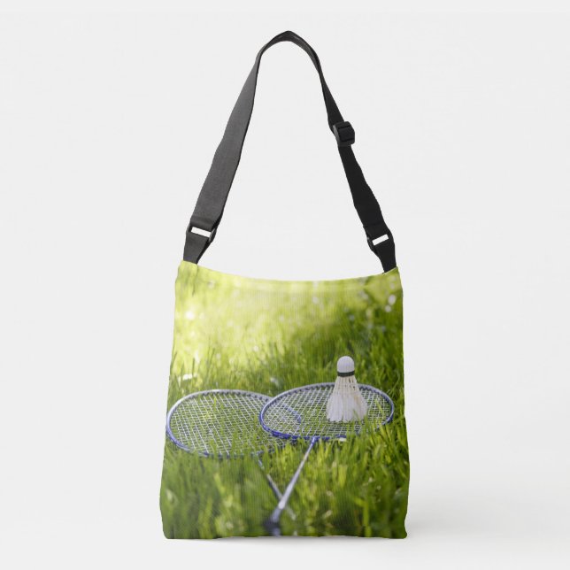 Badminton Set to Go Crossbody Bag (Front)