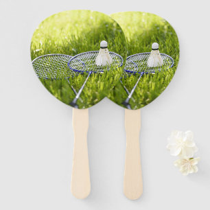 Badminton Set to Go Hand Fan