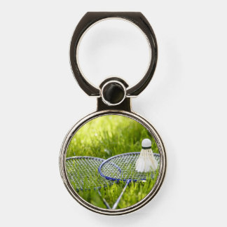 Badminton Set to Go Phone Ring Stand