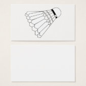 Badminton Shuttle (Front & Back)