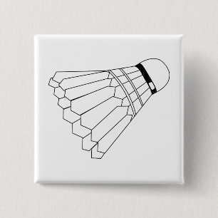 Badminton Shuttle Button