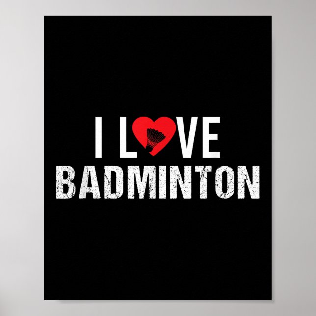 Badminton Shuttle Sayings  Poster (Front)