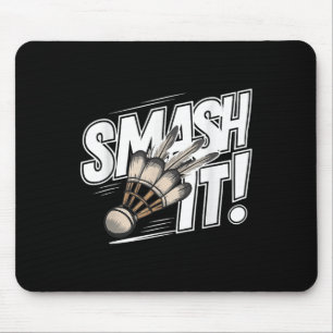 Badminton Shuttle Smash  Mouse Pad