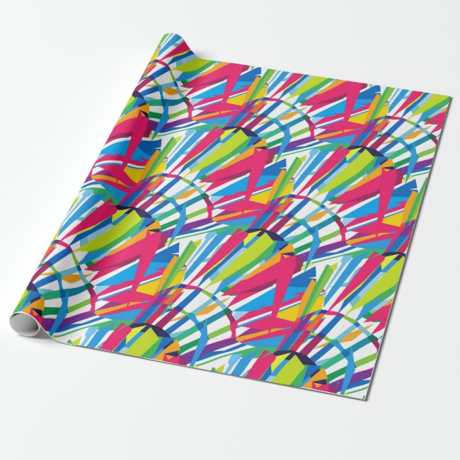 Badminton Shuttlecock Pattern Wrapping Paper