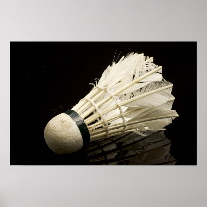 Badminton Shuttlecock Print