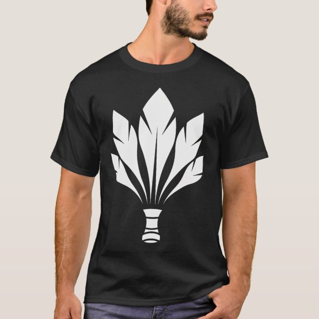 Badminton Shuttlecock T-Shirt (Front)