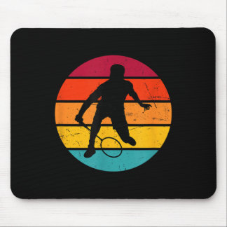 Badminton Squash Shuttle Womens Badminton Player  Mouse Pad