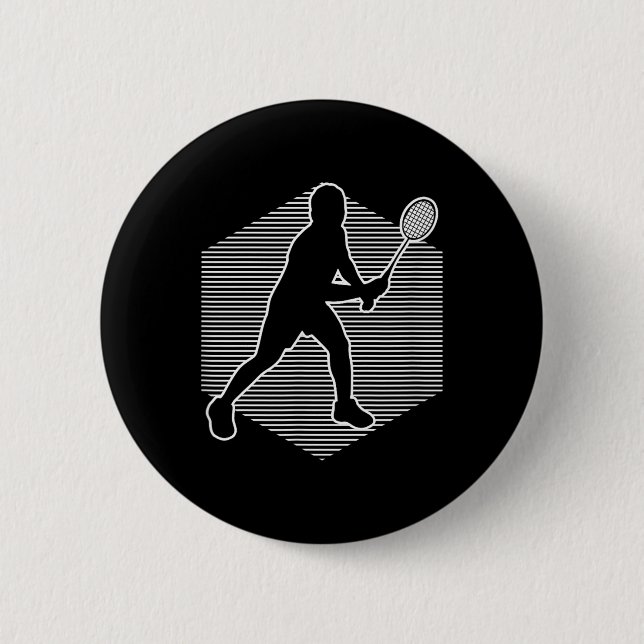 Badminton Squash Womens Shuttle Men  Button (Front)