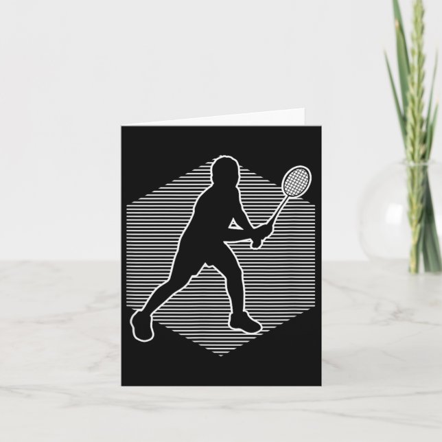 Badminton Squash Womens Shuttle Men  Card (Front)