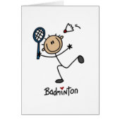 Badminton Stick Figure (Front)
