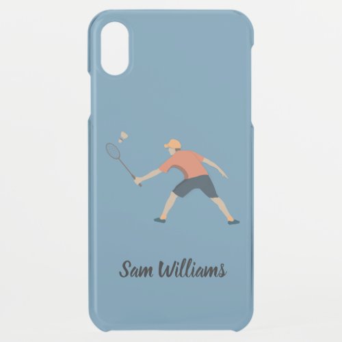 Badminton iPhone XS Max Case