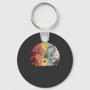 Badminton Vintage Keychain