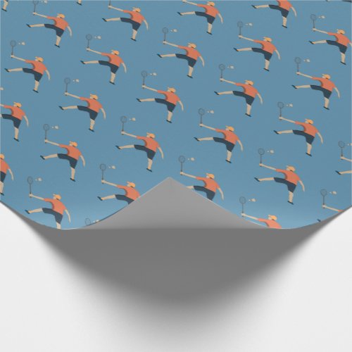 Badminton Wrapping Paper