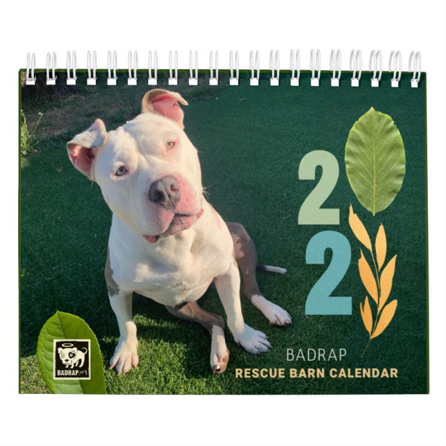 BADRAP Rescue Barn 2021 Calendar (Cover)