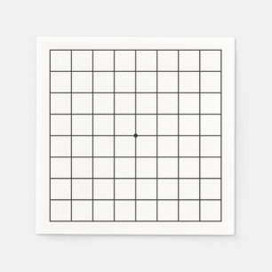 Baduk Event 9x9 Go Board Napkins