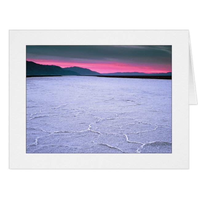 "Badwater -282 feet" Cards (Front Horizontal)