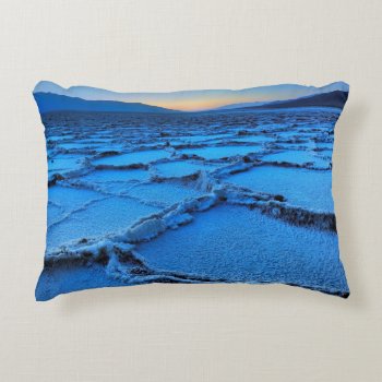 Badwater Dusk  Death Valley  California Decorative Pillow by usdeserts at Zazzle