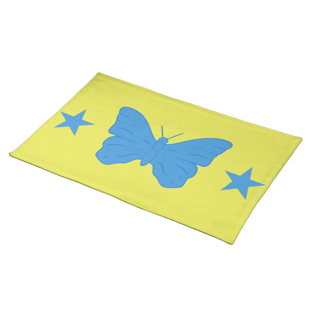 Bady Bassit Flag on  MoJo Placemat (On Table)