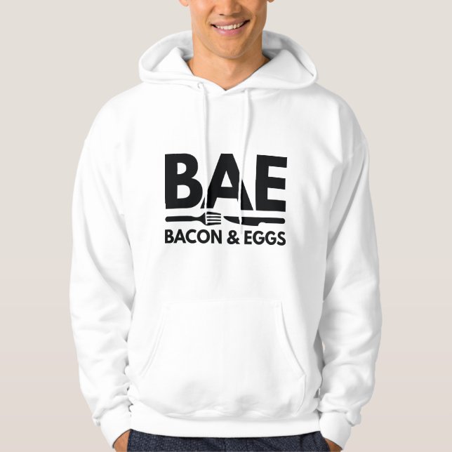 BAE Bacon And Eggs Hoodie (Front)