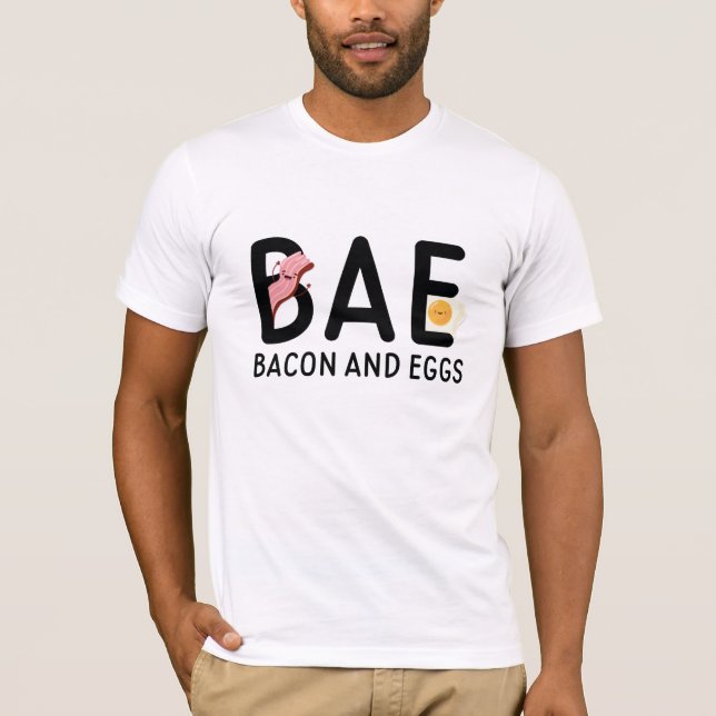 BAE Bacon And Eggs T-Shirt (Front)