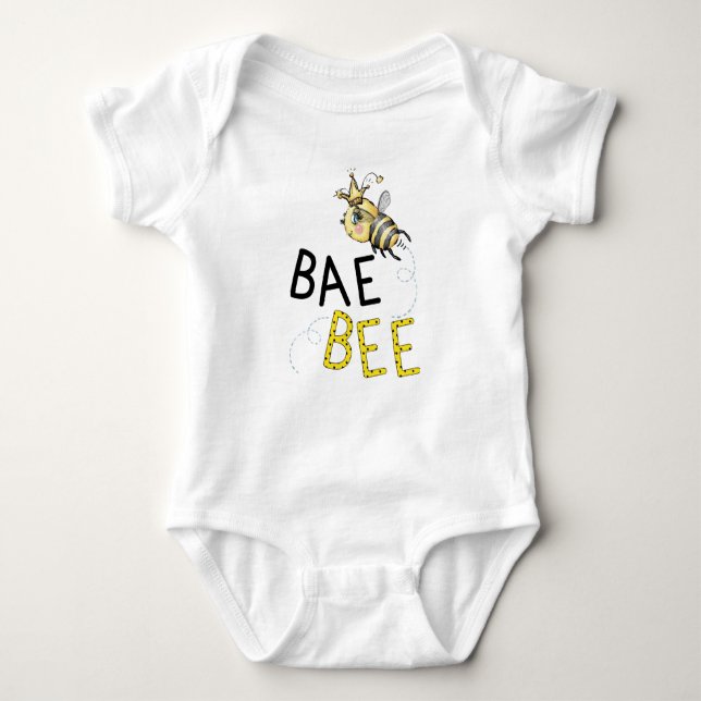 Bae Bee Baby Clothes, Bumblebee bodysuit (Front)