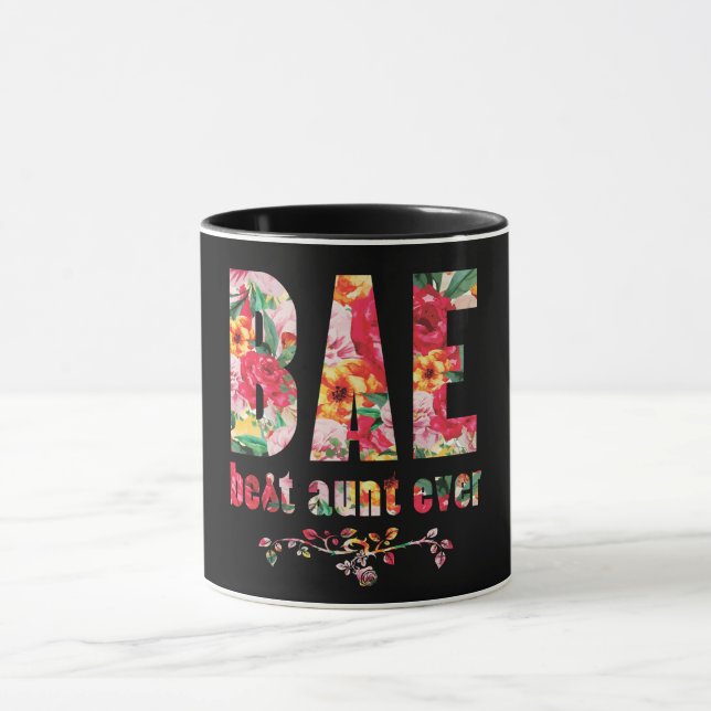 Bae best aunt ever mug (Center)