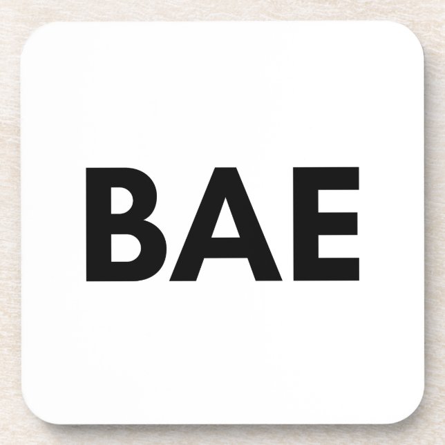 bae beverage coaster (Front)