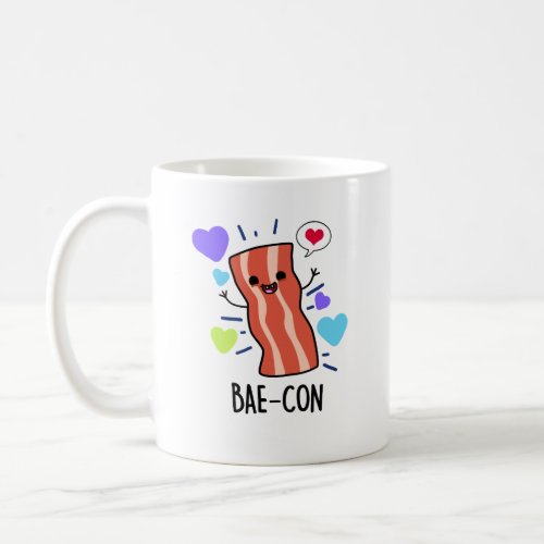 Bae_con Funny Bacon Pun  Coffee Mug