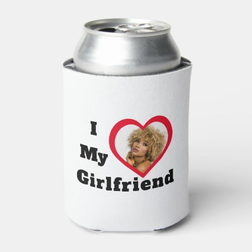 Bae Personalized Custom Photo I Love My Girlfriend Can Cooler