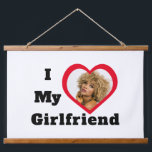 Bae Personalized Custom Photo I Love My Girlfriend Hanging Tapestry<br><div class="desc">A blossoming romance. A happy couple. I Love My Girlfriend Bae Personalized Custom Photo. A cool awesome design for a boyfriend or girlfriend to celebrate their relationship and publicly declare their love for their partner and significant other. The romantic design can be given as a gift for Valentine’s Day, anniversary,...</div>
