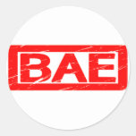 Bae Stamp Classic Round Sticker