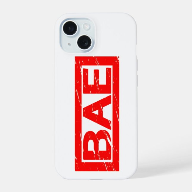 Bae Stamp Iphone Case (Back)