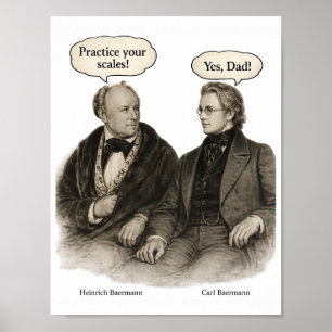 Baermann's Scale Secret: Dad's Eternal Lesson Poster