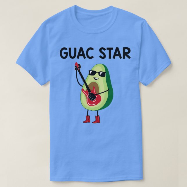 Baesic Guac Star T-Shirt (Design Front)